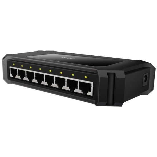 Cudy GS108D commutateur réseau Gigabit Ethernet (10/100/1000) Noir