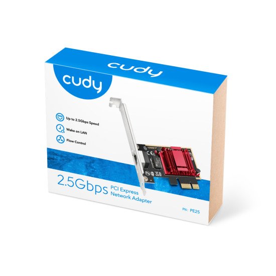 Cudy PE25 carte réseau Interne Ethernet