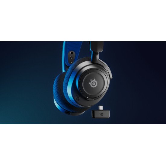 Steelseries Arctis Nova 7P Casque Avec fil &sans fil Arceau Jouer USB Type-C Bluetooth Noir, Bleu