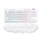 Logitech G G715 clavier RF sans fil + Bluetooth QWERTY Anglais britannique Blanc