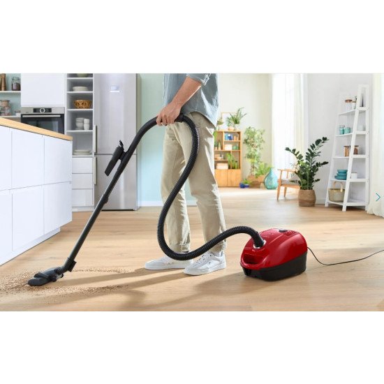 Bosch Serie 4 BGD38RD1H Aspirateur 4 L Aspirateur sans sac Sec 600 W Sac à poussière