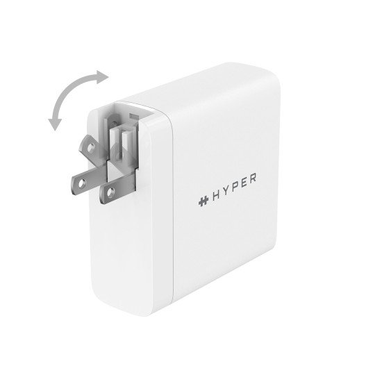 HYPER HJG140WW chargeur d'appareils mobiles Blanc Intérieure