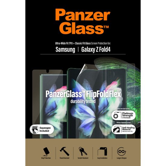 PanzerGlass Samsung Galaxy Z New Fold3 Case Friendly Protection d'écran transparent 1 pièce(s)