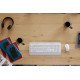 Logitech Signature MK650 Combo For Business clavier Souris incluse RF sans fil + Bluetooth QWERTZ Allemand Blanc