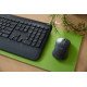 Logitech Signature MK650 Combo For Business clavier Souris incluse RF sans fil + Bluetooth QWERTZ Allemand Graphite