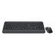 Logitech Signature MK650 Combo For Business clavier Souris incluse RF sans fil + Bluetooth QWERTZ Allemand Graphite