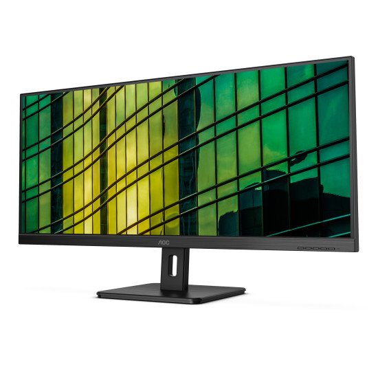 AOC U34E2M écran PC 86,4 cm (34") 3440 x 1440 pixels Wide Quad HD Noir