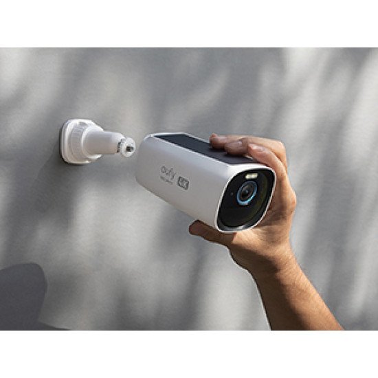 Eufy T88713W1 caméra de sécurité Boîte Caméra de sécurité IP Extérieure 3840 x 2160 pixels Mur