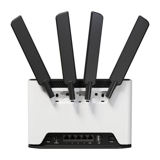 Mikrotik Chateau 5G ax routeur sans fil Ethernet Bi-bande (2,4 GHz / 5 GHz) Blanc