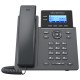 Grandstream Networks GRP2602G téléphone fixe Noir 2 lignes LCD Wifi