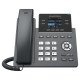 Grandstream Networks GRP2612G téléphone fixe Noir 4 lignes LCD