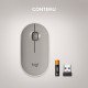 Logitech Pebble M350 souris Ambidextre RF sans fil + Bluetooth Optique 1000 DPI