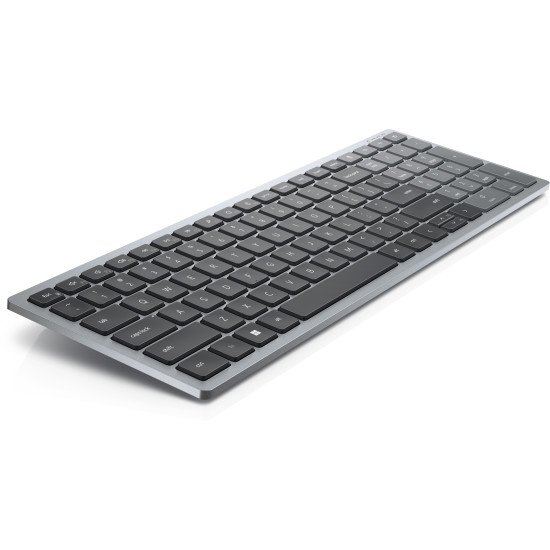 DELL KB740 clavier Bureau RF sans fil + Bluetooth QWERTY Anglais britannique Gris, Noir