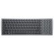 DELL KB740 clavier Bureau RF sans fil + Bluetooth QWERTY Anglais britannique Gris, Noir