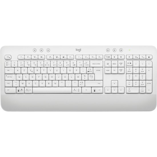 Logitech Signature K650 clavier Bluetooth AZERTY Français Blanc