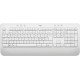 Logitech Signature K650 clavier Bluetooth QWERTY Danois, Finlandais, Norvégien, Suédois Blanc