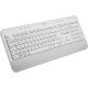 Logitech Signature K650 clavier Bluetooth QWERTY Danois, Finlandais, Norvégien, Suédois Blanc