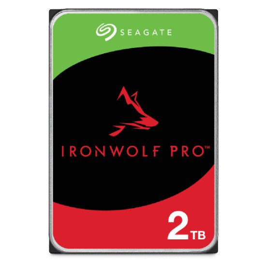 Seagate IronWolf Pro ST2000NT001 disque dur 3.5" 2000 Go