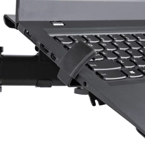 StarTech.com Support ajustable pour ordinateur portable - Rehausseur de PC  portable ergonomique - socle de notebook / tablette (LTRISERP)