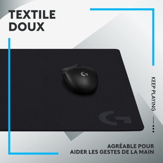 Logitech G G640 Tapis de souris de jeu Noir