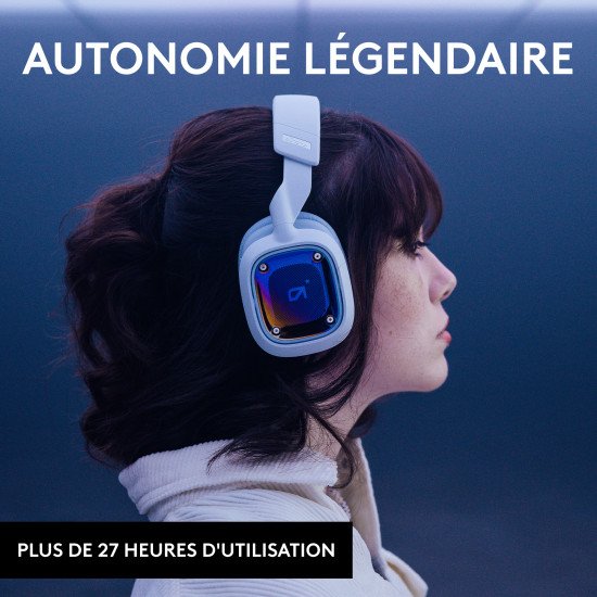 ASTRO Gaming A30 Casque Avec fil &sans fil Arceau Jouer Bluetooth Blanc