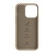 Woodcessories BIO CASE MAGSAFE coque de protection pour téléphones portables 17 cm (6.7") Housse Beige