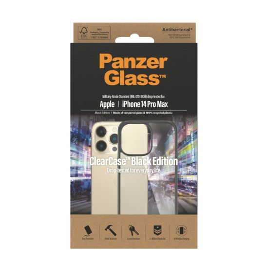 PanzerGlass ClearCase coque de protection pour téléphones portables Housse Transparent