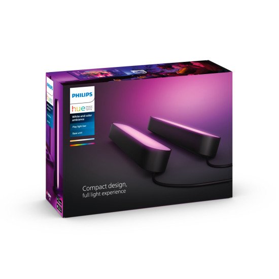 Philips Hue White and Color ambiance Hue Play pack x2