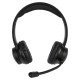 MEDION E62180 - Casque Bluetooth - Sans fil - 38 heures - confort de port élevé et son numérique de qualité supérieure - Noir