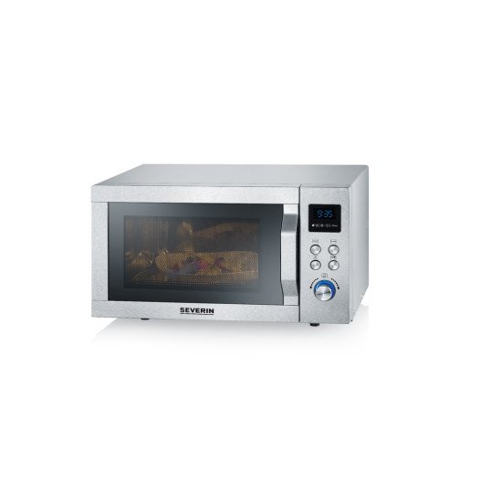 Severin MW 7774 micro-onde Comptoir Micro-onde combiné 25 L 900 W Argent