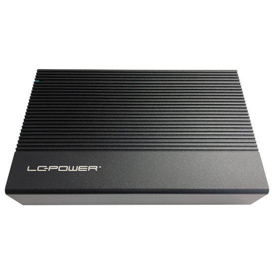 LC-Power LC-25U3-C Boîtier de disques de stockage Boîtier disque dur/SSD Noir 2.5"