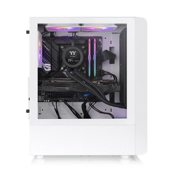 Thermaltake S200 TG ARGB Midi Tower Blanc