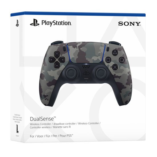 Sony Manette DualSense Grey Camo V2