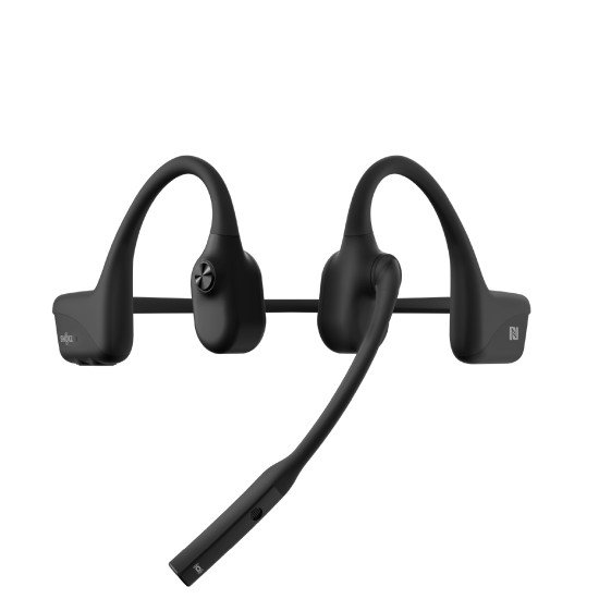 SHOKZ OpenComm UC - Black Casque Sans fil Crochets auriculaires Bureau/Centre d'appels Bluetooth Noir