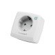 Homematic IP HMIP-PS-2 Prise intelligente 3680 W Maison Blanc