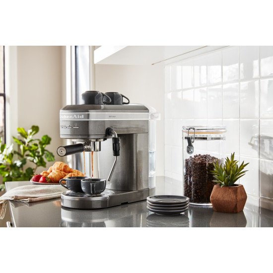 KitchenAid 5KES6503EMS Semi-automatique Machine à expresso 1,4 L