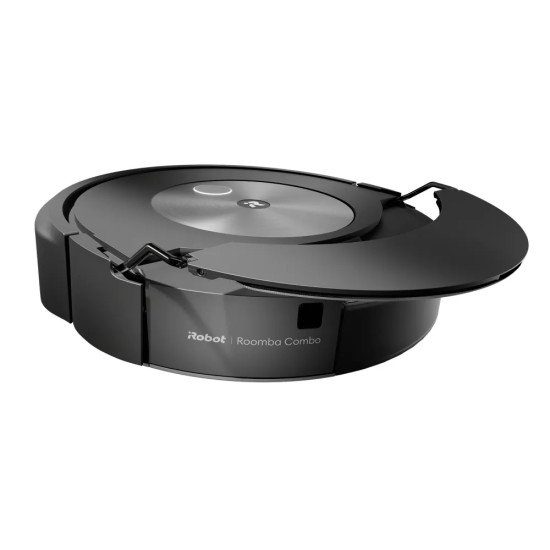 iRobot Roomba Combo j7 Sans sac Noir, Acier inoxydable