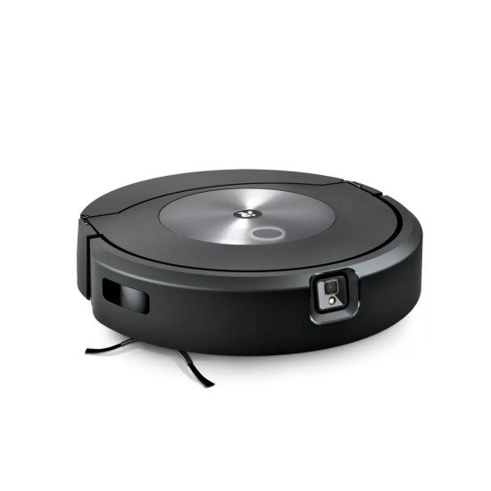 iRobot Roomba Combo j7 Sans sac Noir, Acier inoxydable