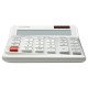 Casio DE-12E-WE calculatrice Bureau Calculatrice basique Blanc