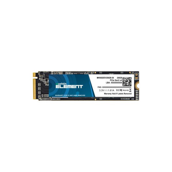 Mushkin Element 256 Go M.2 PCI Express 3.0 NVMe 3D NAND