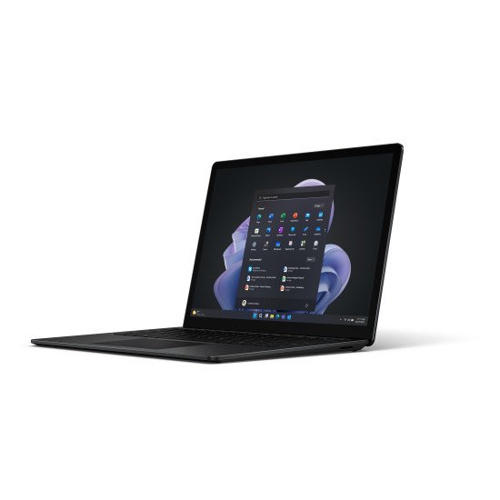 Microsoft Surface Laptop 5 i7-1265U Ordinateur portable 34,3 cm (13.5") Écran tactile Intel® Core™ i7 16 Go LPDDR5x-SDRAM 256 Go SSD Wi-Fi 6 (802.11ax) Windows 11 Pro Noir QWERTZU Luxembourg