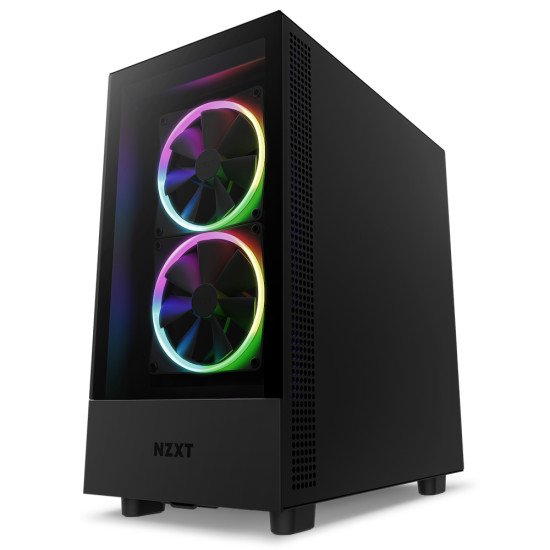 NZXT H5 Elite Midi Tower Noir, Transparent