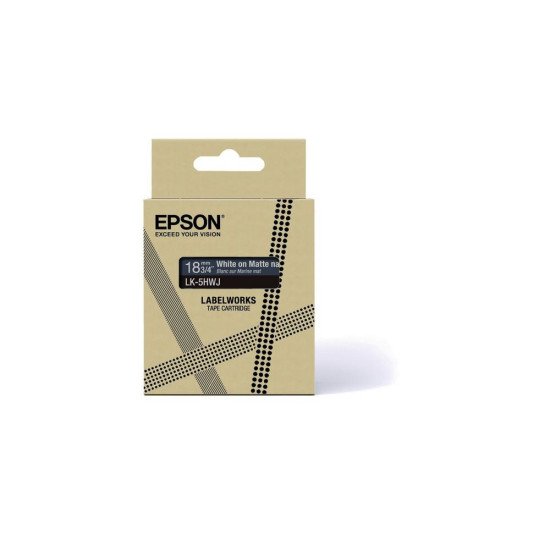 Epson LK-5HWJ Marine, Blanc