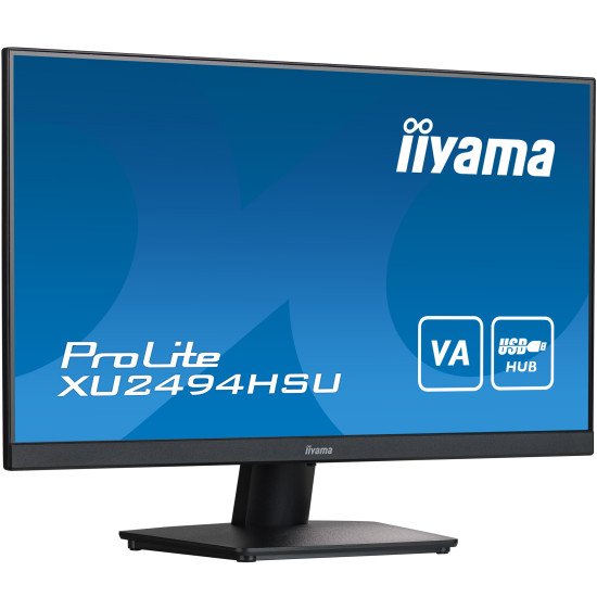 iiyama ProLite XU2494HSU-B2 écran plat de PC 60,5 cm (23.8") 1920 x 1080 pixels Full HD LED Noir