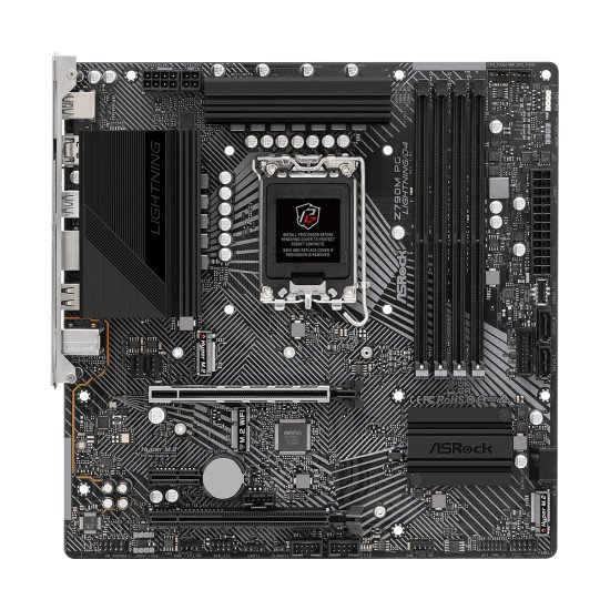 Asrock Z790M PG Lightning/D4 Intel Z790 LGA 1700 micro ATX