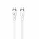 HYPER HJ4002WHGL câble USB USB 2.0 2 m USB C Blanc