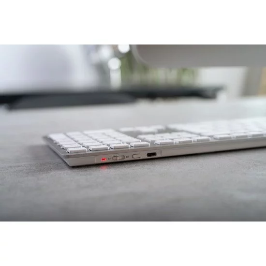 Clavier sans fil rechargeable Cherry KW 9100 Slim for Mac - AZERTY