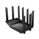 TP-Link Archer AX95 routeur sans fil Gigabit Ethernet Tri-bande (2,4 GHz / 5 GHz / 5 GHz) Noir