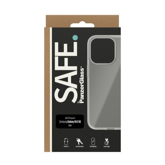 PanzerGlass SAFE95306 coque de protection pour téléphones portables Housse Transparent