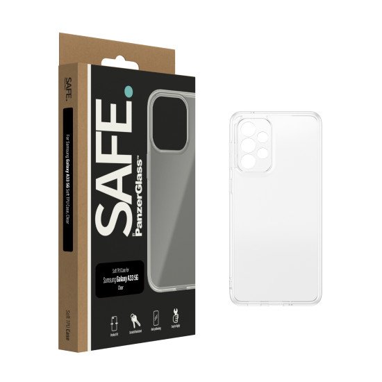 PanzerGlass SAFE95307 coque de protection pour téléphones portables Housse Transparent